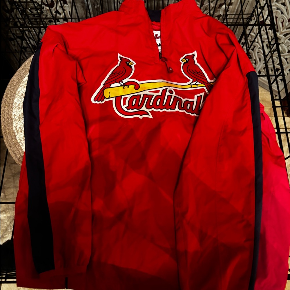 Cardinals Red Women's Windbreaker Jacket